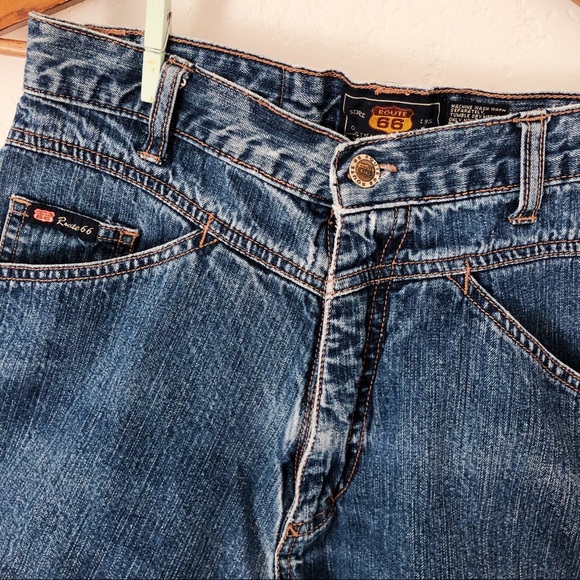 Vintage High Waist Denim Cutoff Shorts - Picture 6 of 7